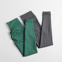 Wysokiej talii Booty legginsy sportowe damskie spodnie sportowe do jogi bezszwowe treningowe legginsy gimnastyczne rozciągliwe Scrunch butt running legging 6